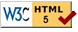 HTML5 - W3 Validated